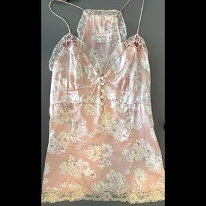 SOLD Free People silk lace camisole top
